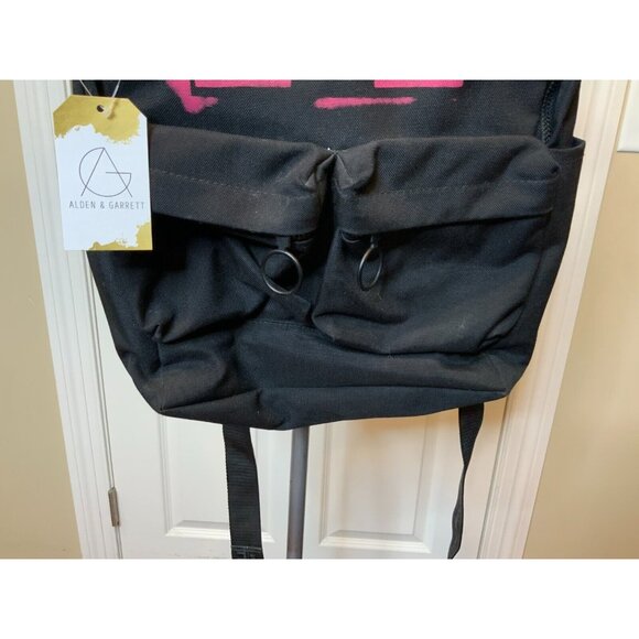 Off-White C/O Virgil Abloh Black Polyester Red Arrow Travel Backpack - Picture 3 of 11